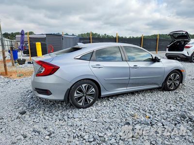 Trzecie zdjęcie samochodu z tyłu: 2018 HONDA CIVIC EXL VIN:JHMFC1F79JX004857 - miniatura