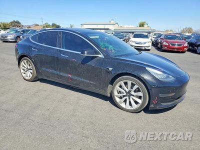Czwarte zdjęcie samochodu z boku: 2020 TESLA MODEL 3 VIN:5YJ3E1EB8LF666396 - miniatura
