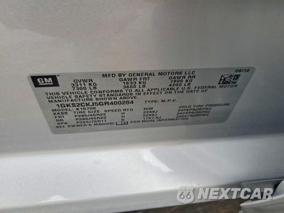 Zdjęcie 13 z 13 samochodu: 2016 GMC YUKON DENALI VIN:1GKS2CKJ5GR400284 - miniatura
