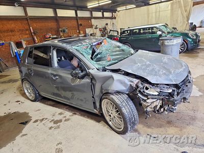 Czwarte zdjęcie samochodu z boku: 2013 VOLKSWAGEN GOLF VIN:WVWNM7AJ0DW015160 - miniatura