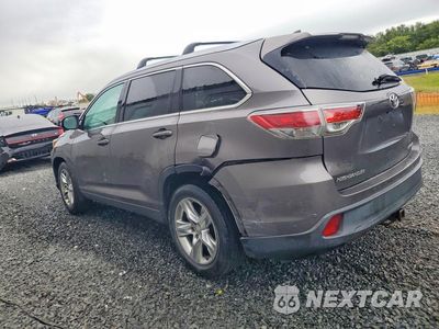 Drugie zdjęcie samochodu z przodu: 2014 TOYOTA HIGHLANDER LIMITED VIN:5TDDKRFH4ES023914 - miniatura