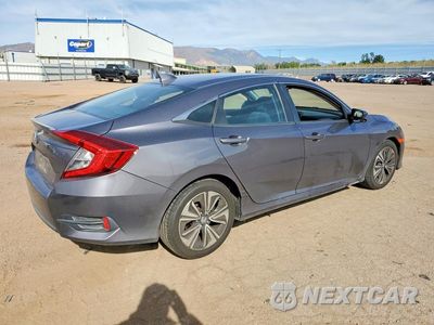 Trzecie zdjęcie samochodu z tyłu: 2016 HONDA CIVIC EX VIN:19XFC1F3XGE038555 - miniatura