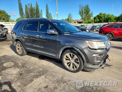 Czwarte zdjęcie samochodu z boku: 2019 FORD EXPLORER LIMITED VIN:1FM5K7F84KGB41522 - miniatura
