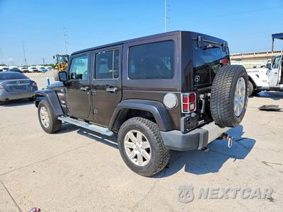 Drugie zdjęcie samochodu z przodu: 2013 JEEP WRANGLER UNLIMITED SAHARA VIN:1C4BJWEG8DL668129 - miniatura