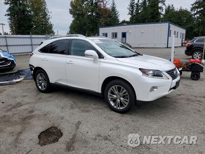 Czwarte zdjęcie samochodu z boku: 2014 LEXUS RX 450H VIN:JTJBC1BA1E2067324 - miniatura