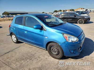 Czwarte zdjęcie samochodu z boku: 2015 MITSUBISHI MIRAGE DE VIN:ML32A3HJ6FH004376 - miniatura