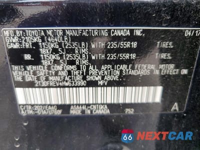 Zdjęcie 13 z 13 samochodu: 2017 TOYOTA RAV4 LIMITED VIN:2T3DFREV4HW633990 - miniatura