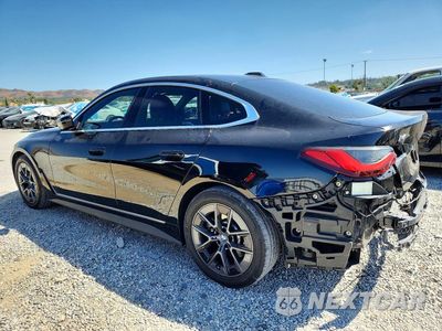 Drugie zdjęcie samochodu z przodu: 2022 BMW I4 EDRIVE 40 VIN:WBY73AW08NFM96610 - miniatura