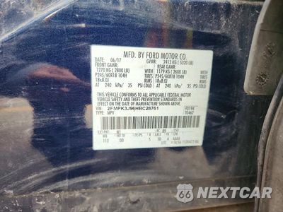 Zdjęcie 13 z 13 samochodu: 2017 FORD EDGE SEL VIN:2FMPK3J96HBC28761 - miniatura