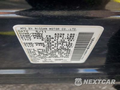 Zdjęcie 13 z 13 samochodu: 2011 NISSAN ROGUE S VIN:JN8AS5MT5BW571486 - miniatura