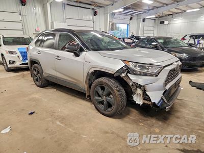 Czwarte zdjęcie samochodu z boku: 2020 TOYOTA RAV4 XSE VIN:JTMEWRFV0LJ038290 - miniatura
