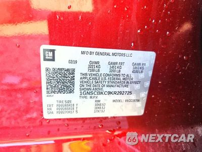 Zdjęcie 14 z 14 samochodu: 2019 CHEVROLET TAHOE C1500 LT VIN:1GNSCBKC9KR292725 - miniatura