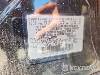 Zdjęcie 12 z 12 samochodu: 2020 NISSAN KICKS SR VIN:3N1CP5DV4LL516609 - miniatura