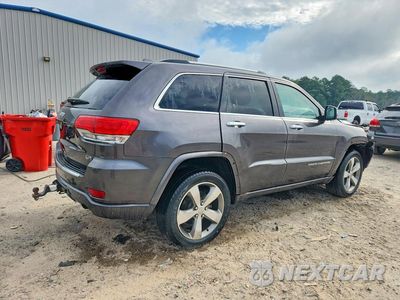 Trzecie zdjęcie samochodu z tyłu: 2014 JEEP GRAND CHEROKEE OVERLAND VIN:1C4RJECT9EC317238 - miniatura