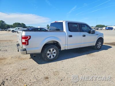 Trzecie zdjęcie samochodu z tyłu: 2018 FORD F150 SUPERCREW VIN:1FTEW1CG2JKE46322 - miniatura
