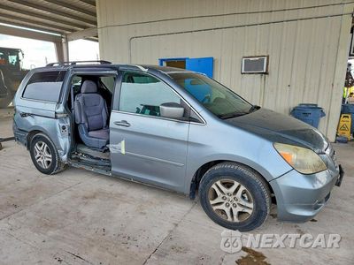 Czwarte zdjęcie samochodu z boku: 2006 HONDA ODYSSEY EX VIN:5FNRL38426B113501 - miniatura