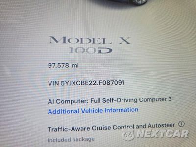Zdjęcie 9 z 14 samochodu: 2018 TESLA MODEL X VIN:5YJXCBE22JF087091 - miniatura