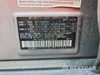 Zdjęcie 13 z 13 samochodu: 2011 SUBARU OUTBACK 2.5I VIN:4S4BRCAC3B3389416 - miniatura