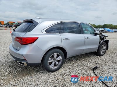 Trzecie zdjęcie samochodu z tyłu: 2020 ACURA MDX VIN:5J8YD4H30LL044680 - miniatura