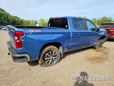 Trzecie zdjęcie samochodu z tyłu: 2024 CHEVROLET SILVERADO K1500 LT-L VIN:3GCPDKEK8RG300323 - miniatura