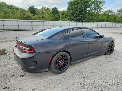 Trzecie zdjęcie samochodu z tyłu: 2022 DODGE CHARGER SCAT PACK VIN:2C3CDXGJ5NH208925 - miniatura