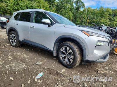 Czwarte zdjęcie samochodu z boku: 2023 NISSAN ROGUE SV VIN:5N1BT3BB6PC745484 - miniatura