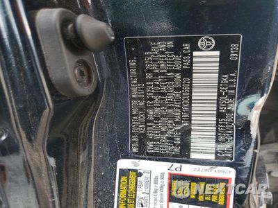 Zdjęcie 12 z 12 samochodu: 2012 TOYOTA CAMRY SE VIN:4T1BF1FK0CU056020 - miniatura