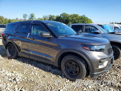 Czwarte zdjęcie samochodu z boku: 2021 FORD EXPLORER POLICE INTERCEPTOR VIN:1FM5K8ABXMGC21970 - miniatura