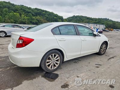 Trzecie zdjęcie samochodu z tyłu: 2012 HONDA CIVIC EXL VIN:2HGFB2F95CH542282 - miniatura