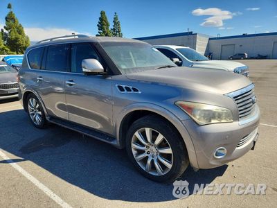 Czwarte zdjęcie samochodu z boku: 2012 INFINITI QX56 BASE VIN:JN8AZ2NC9C9317627 - miniatura