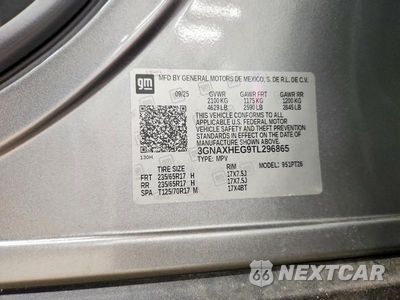 Zdjęcie 13 z 13 samochodu: 2026 CHEVROLET EQUINOX LT VIN:3GNAXHEG9TL296865 - miniatura