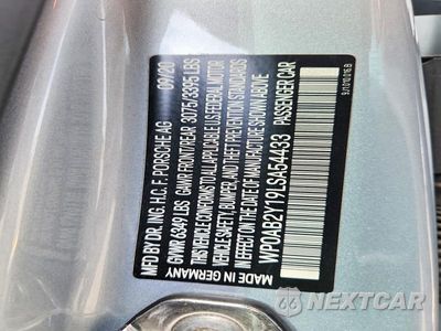 Zdjęcie 13 z 13 samochodu: 2020 PORSCHE TAYCAN 4S VIN:WP0AB2Y19LSA54433 - miniatura