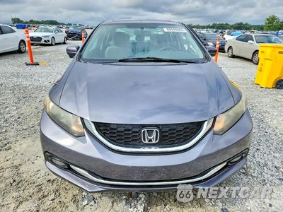 Piąte zdjęcie samochodu w środku: 2015 HONDA CIVIC EXL VIN:2HGFB2F97FH539226 - miniatura