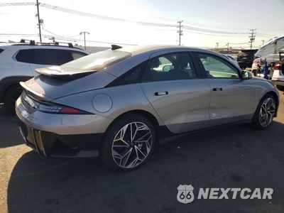 Trzecie zdjęcie samochodu z tyłu: 2024 HYUNDAI IONIQ 6 SEL VIN:KMHM34AA5RA073732 - miniatura