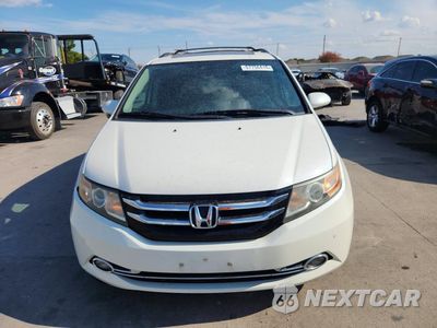 Piąte zdjęcie samochodu w środku: 2014 HONDA ODYSSEY TOURING VIN:5FNRL5H91EB097300 - miniatura