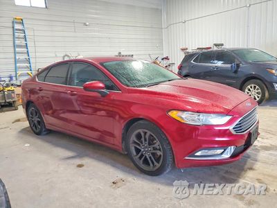 Czwarte zdjęcie samochodu z boku: 2018 FORD FUSION SE VIN:3FA6P0HDXJR196047 - miniatura
