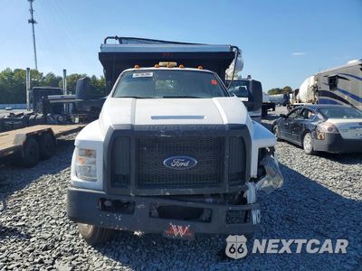 Piąte zdjęcie samochodu w środku: 2018 FORD F750 SUPER DUTY DUMP TRUCK VIN:1FDWF7DX8JDF00311 - miniatura