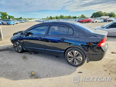 Drugie zdjęcie samochodu z przodu: 2009 HONDA CIVIC LX VIN:1HGFA16549L019163 - miniatura