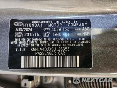 Zdjęcie 13 z 13 samochodu: 2025 HYUNDAI ELANTRA HYBRID SEL SPORT VIN:KMHLM4DJXSU126353 - miniatura
