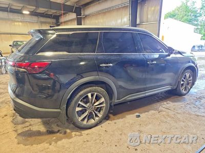 Trzecie zdjęcie samochodu z tyłu: 2022 INFINITI QX60 LUXE VIN:5N1DL1FR0NC339153 - miniatura