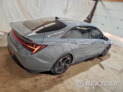 Trzecie zdjęcie samochodu z tyłu: 2023 HYUNDAI ELANTRA N LINE VIN:KMHLR4AF8PU442178 - miniatura