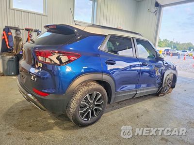 Trzecie zdjęcie samochodu z tyłu: 2022 CHEVROLET TRAILBLAZER ACTIV VIN:KL79MVSL5NB122300 - miniatura