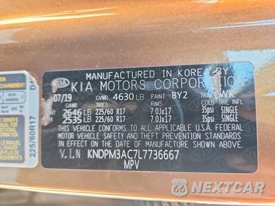 Zdjęcie 13 z 13 samochodu: 2020 KIA SPORTAGE LX VIN:KNDPM3AC7L7736667 - miniatura