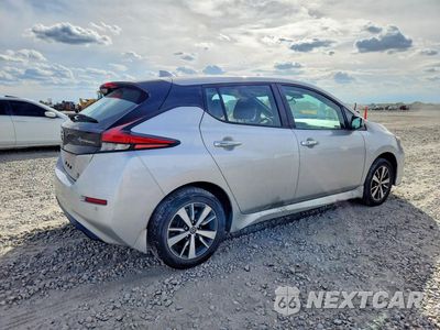 Trzecie zdjęcie samochodu z tyłu: 2022 NISSAN LEAF S PLUS VIN:1N4BZ1BV7NC555763 - miniatura