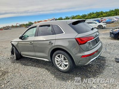 Drugie zdjęcie samochodu z przodu: 2024 AUDI Q5 PREMIUM 45 VIN:WA1GAAFY7R2131596 - miniatura