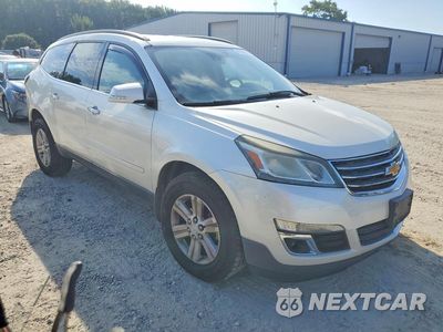 Czwarte zdjęcie samochodu z boku: 2014 CHEVROLET TRAVERSE LT VIN:1GNKRHKD0EJ178402 - miniatura