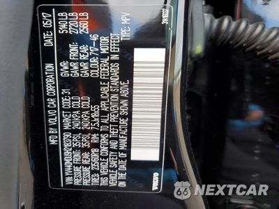 Zdjęcie 13 z 13 samochodu: 2017 VOLVO XC60 T5 INSCRIPTION VIN:YV440MDU9H2183790 - miniatura