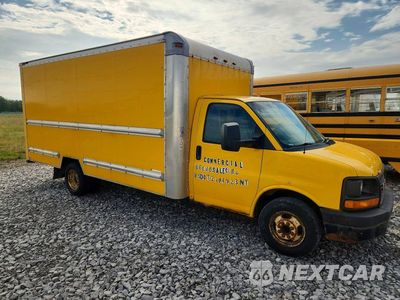 Czwarte zdjęcie samochodu z boku: 2011 GMC SAVANA BOX TRUCK VIN:1GD374CG2B1902098 - miniatura