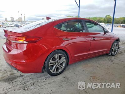 Trzecie zdjęcie samochodu z tyłu: 2017 HYUNDAI ELANTRA LIMITED VIN:KMHD84LF5HU263506 - miniatura