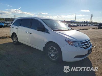 Czwarte zdjęcie samochodu z boku: 2012 HONDA ODYSSEY EX VIN:5FNRL5H41CB011226 - miniatura